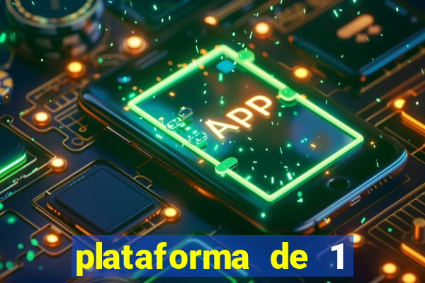 plataforma de 1 real fortune tiger